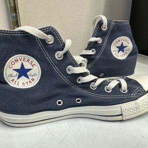 Converse Blue and White Sneakers